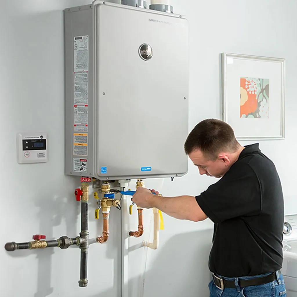 tankless water heater repair in Frontier, WY